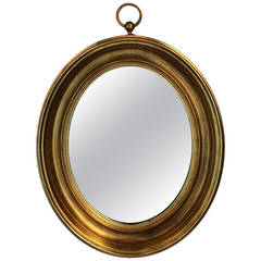 Regency Giltwood Pendant Mirror, circa 1950