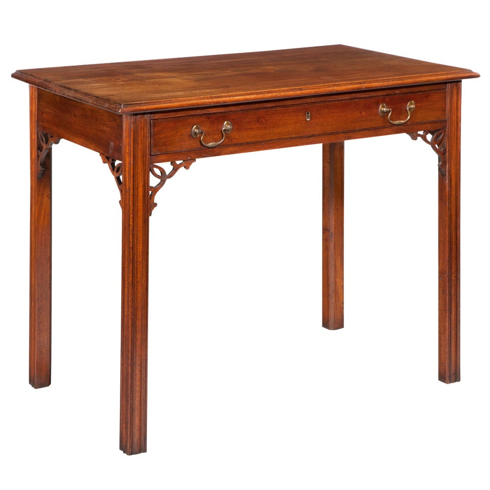 George III Period Padouk Side Table For Sale