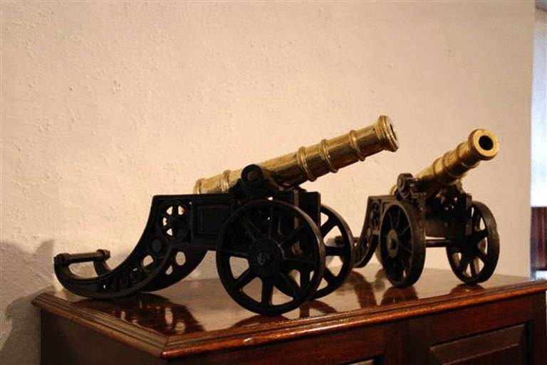 A Pair of mid-19th Century model cannons