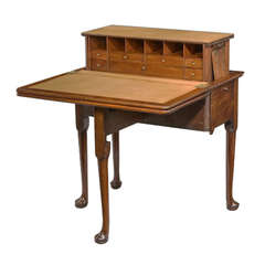 A Fine and Rare George II Period Mahogany Harlequin Table