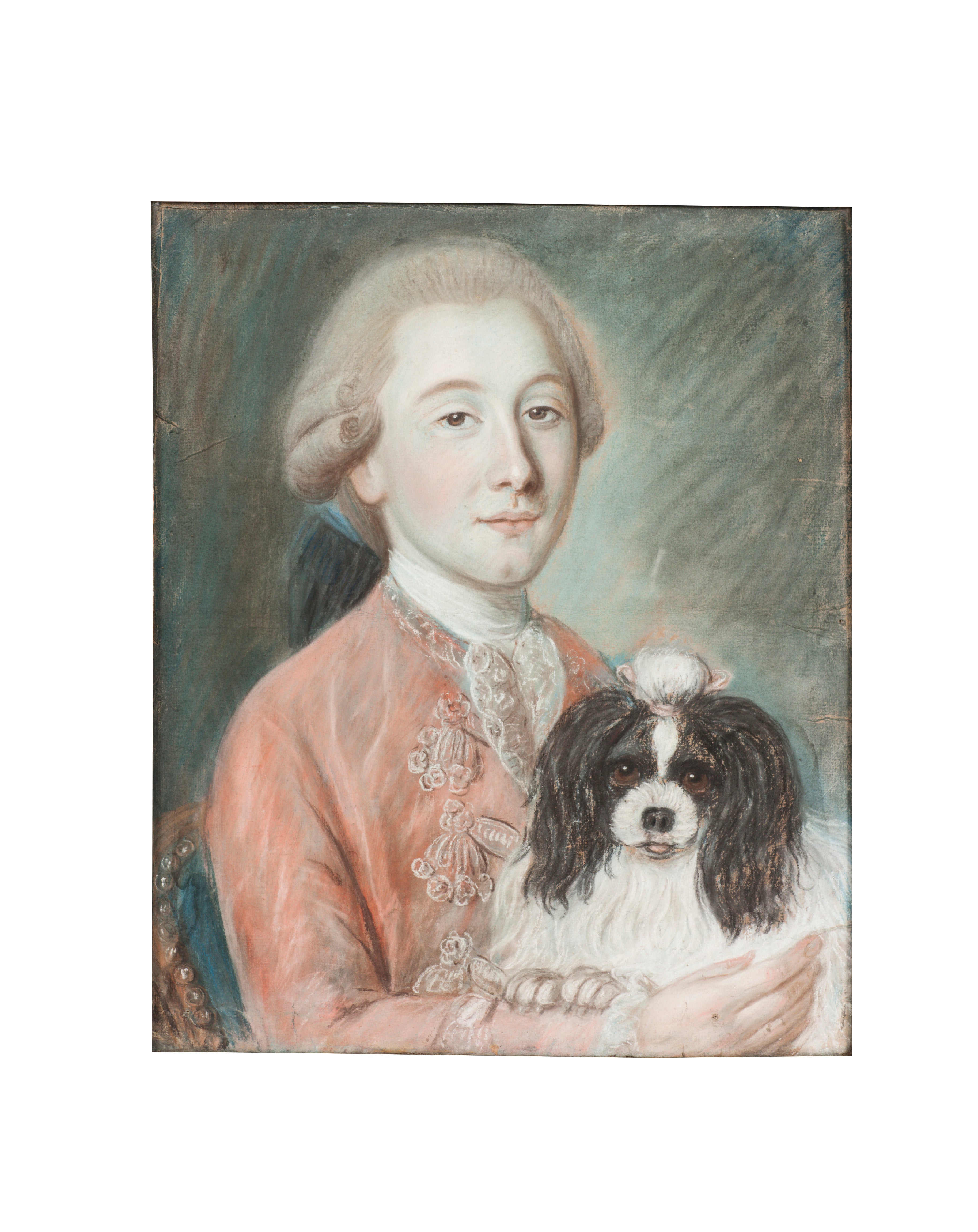 Gentleman with dog For Sale