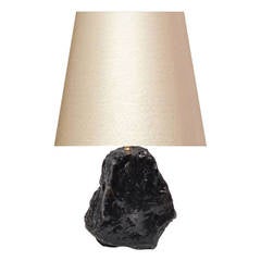 Natural Black Quartz Lamp