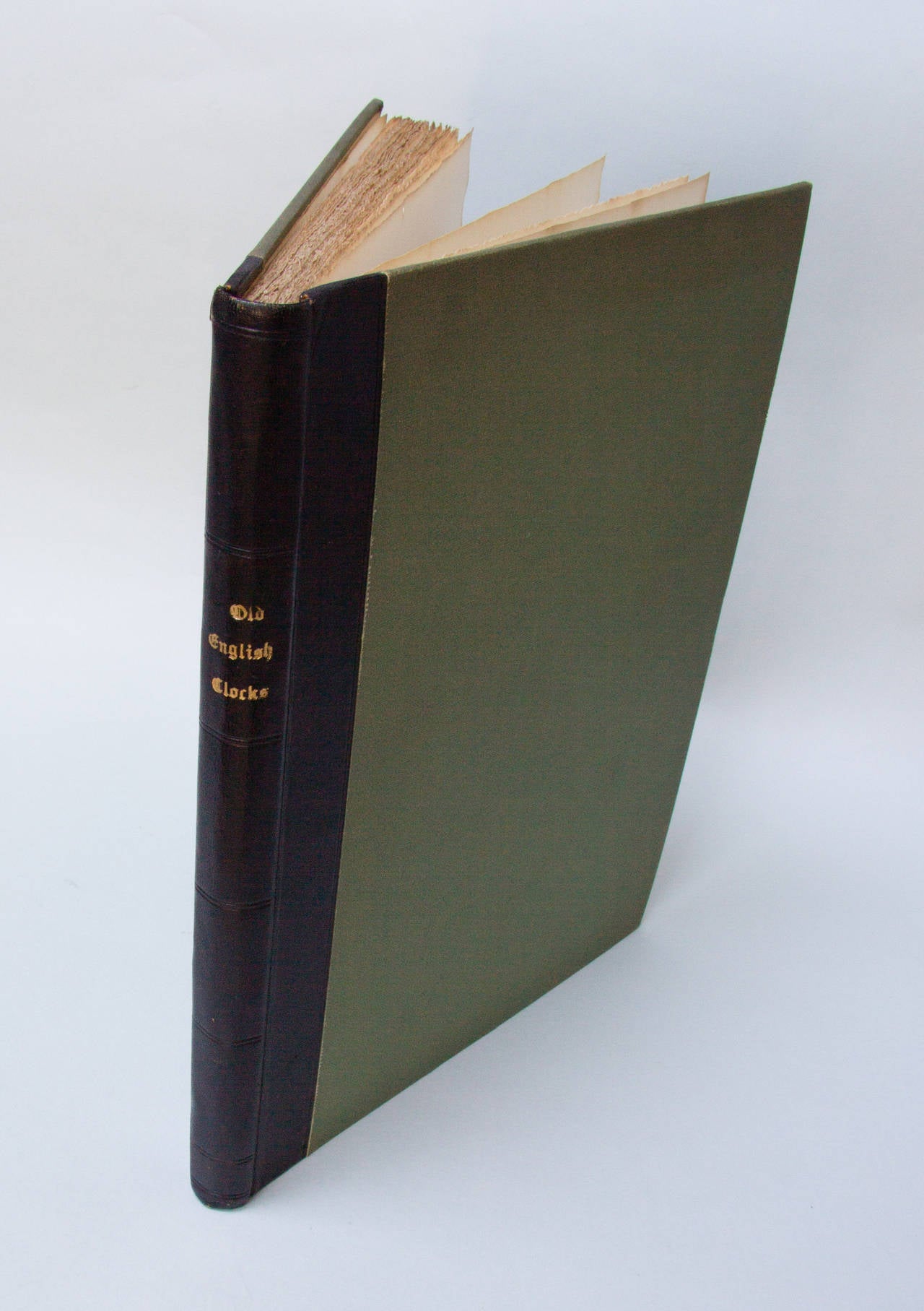 A beautiful rare book, created within an artisanal milieu, in which those involved, believed stretched back to a purer time earlier than that of the fine 17th century clocks contained within it's pages. A closer influence to the craft of papermaking