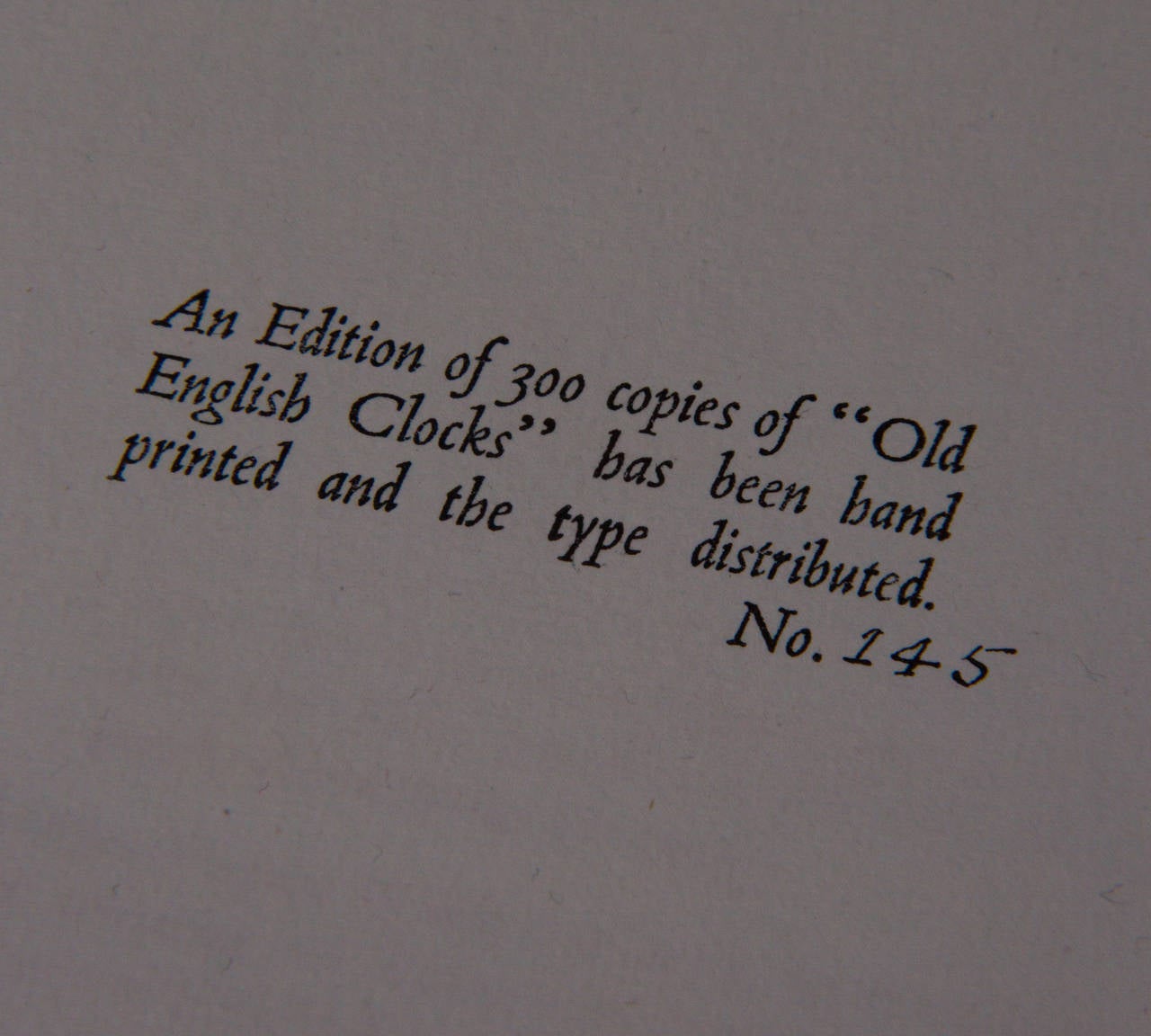 Britannico Orologi inglesi antichi. F H Greene & Greene. No.145. in vendita