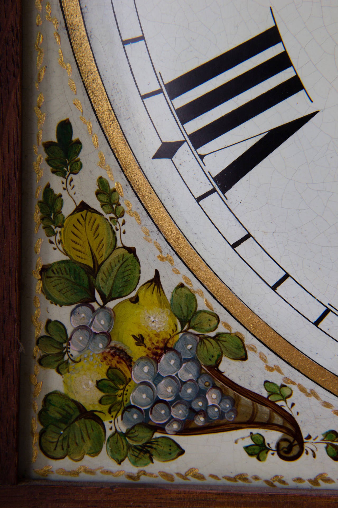 British Small Oak Longcase Clock Signed, 