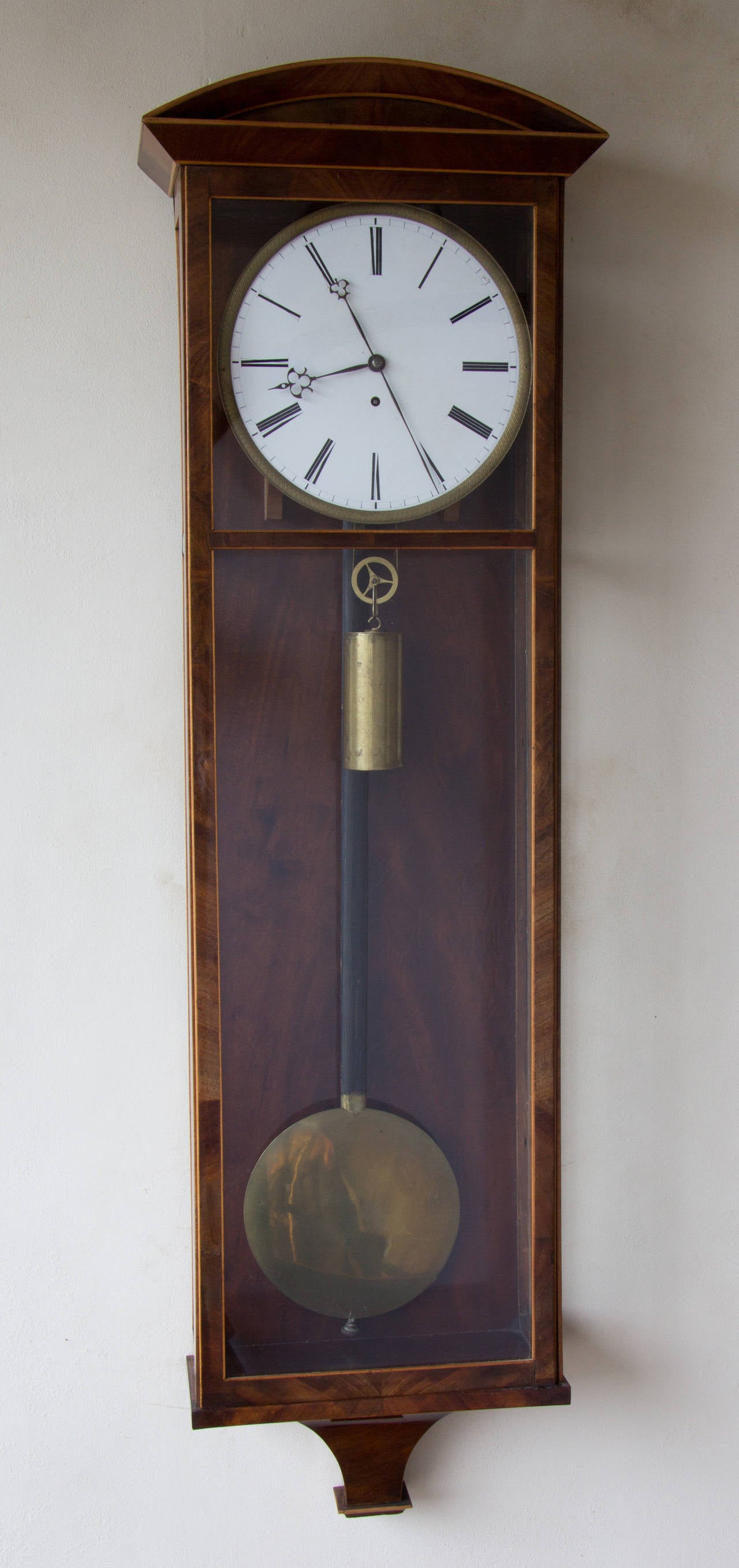 Biedermeier Vienna Regulator Clock For Sale 1
