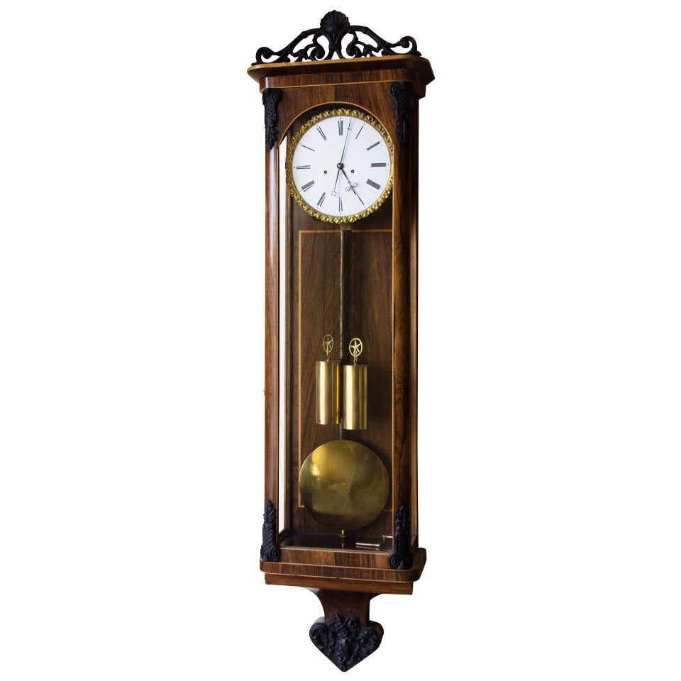 Biedermeier Vienna Regulator For Sale