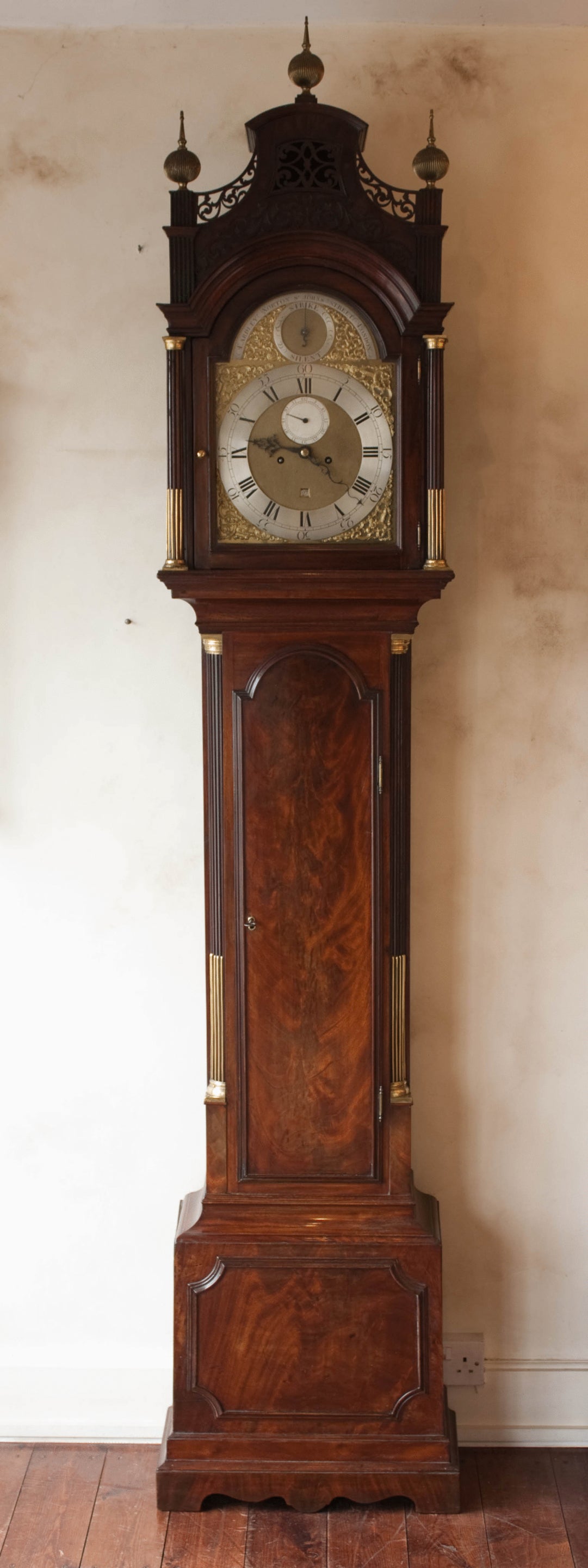 Fine George III Mahogany Longcase For Sale