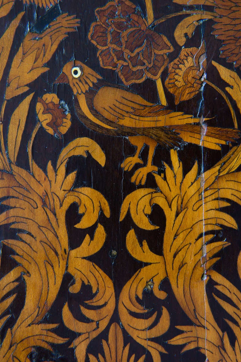 Floral Marquetry Longcase Clock Signed John Bayley, London In Excellent Condition In Kent, GB