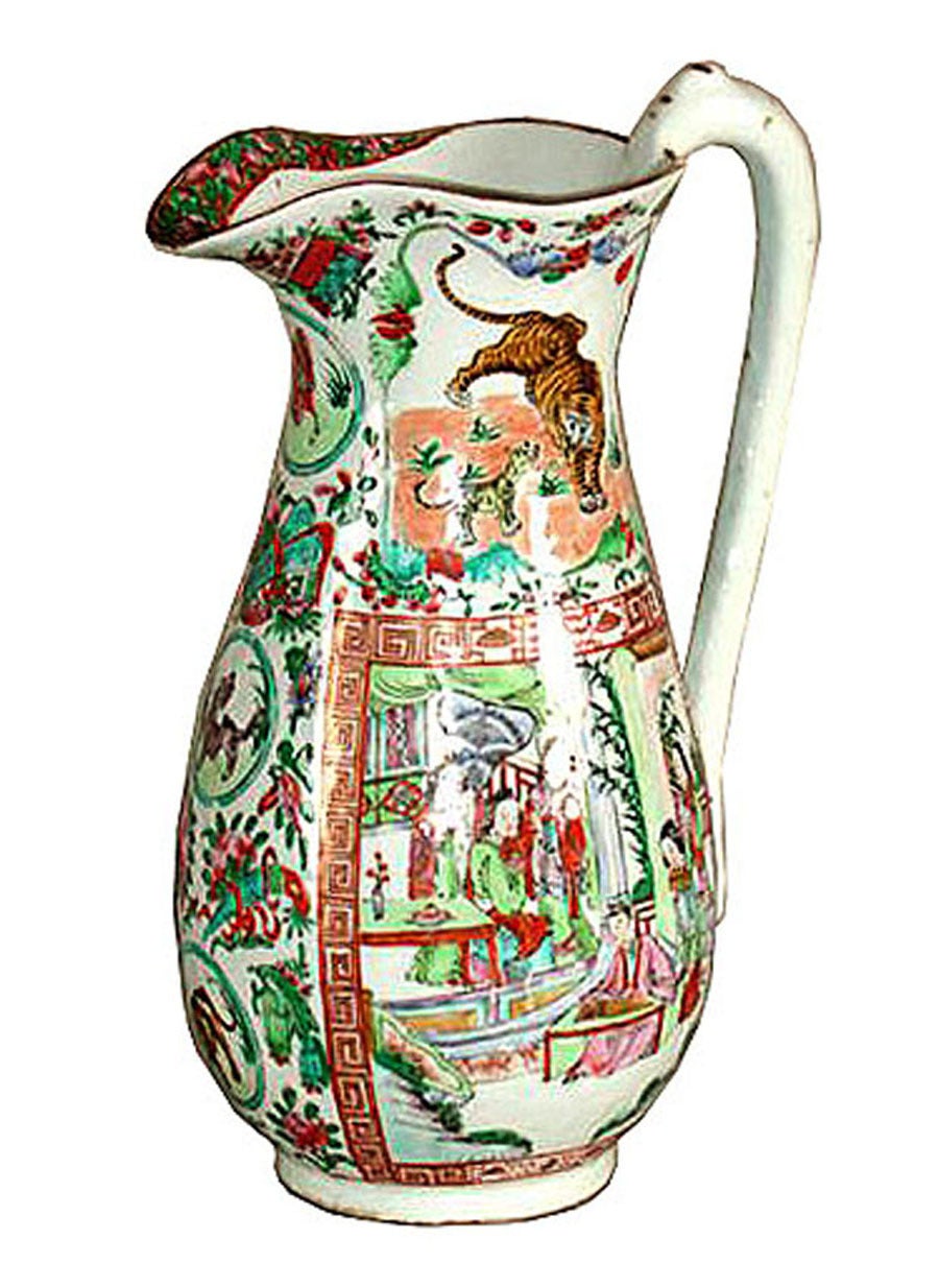 Chinese Export Porcelain Water Pitcher