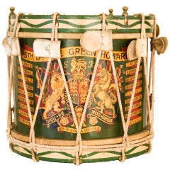 Vintage English Regimental Drum