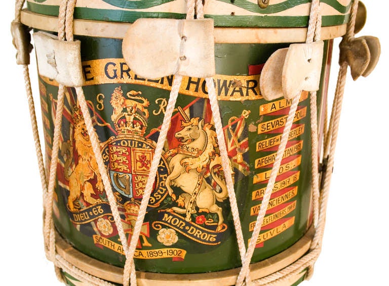 British English Regimental Drum