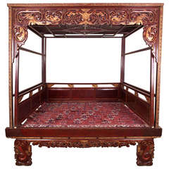 Indo-Chinese Marriage Bed  Circa 1900