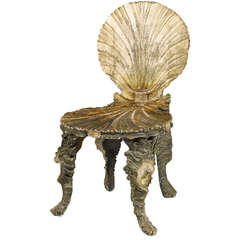 Grotto Side Chair  Circa 1880
