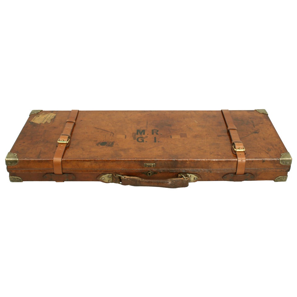 Antique Double Gun Case, William Powell & Son