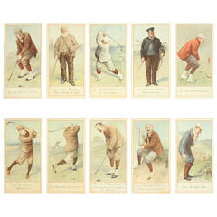 Antique Cope's Golf Cigarette Cards