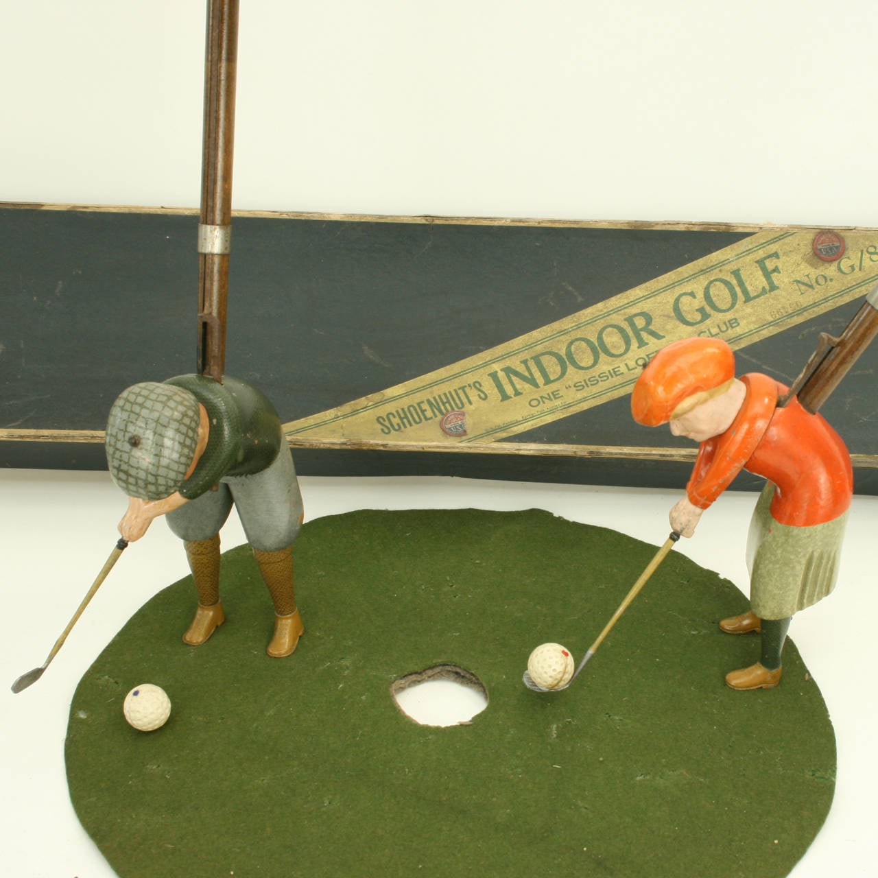 Pair of Schoenhut Indoor Golf Toys at 1stdibs