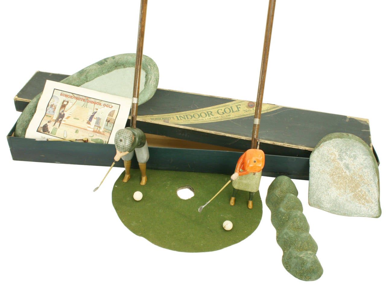 Pair of Schoenhut Indoor Golf Toys at 1stdibs