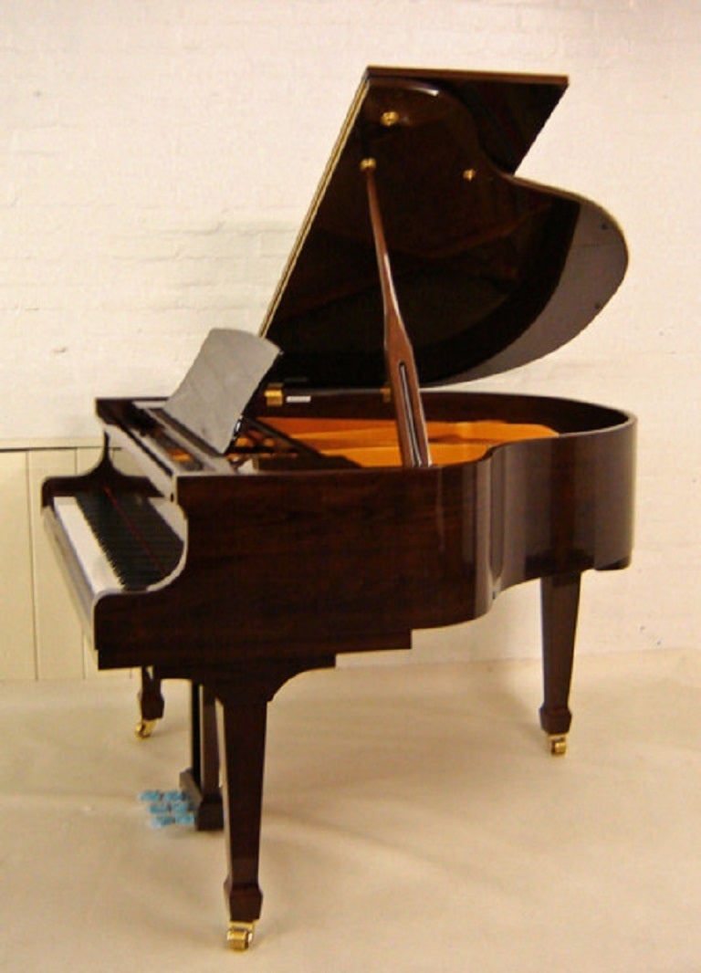 Contemporary Bentley Baby Grand Piano in Walnut, New