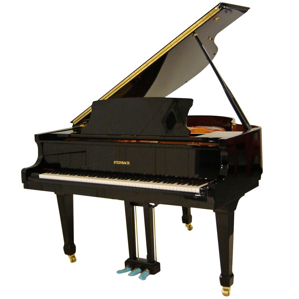 Steinbach Baby Grand Piano 148cm Black New