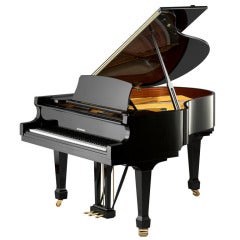 Used W. Hoffmann Grand Piano Black Tradition 177cm New