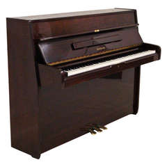 Retro Elysian 108cm "Studio" upright piano mahogany polished c1998