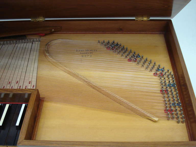 John Morley Clavichord 5 octave Walnut c1962 1
