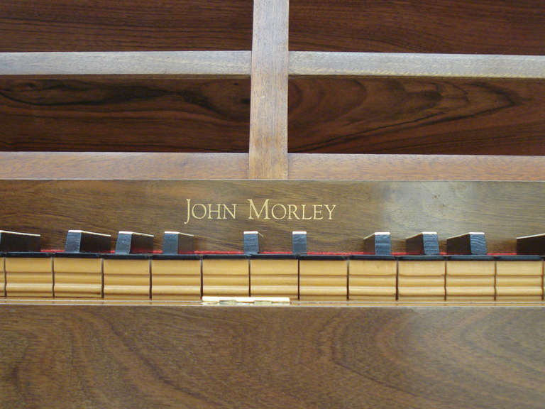 John Morley Clavichord 5 octave Walnut c1962 4