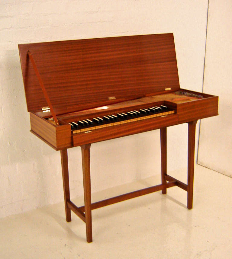 John Morley Clavichord in mahogany on a trestle stand
4 octaves C to D
No.551 c1962

Made in London, England

Yellow List Price £2,499.00 - Special Offer £2,250.00
Valid until 11th May 2014 - subject to availability

If you are interested