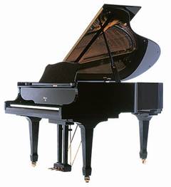 Used Weber Grand Black Piano, New