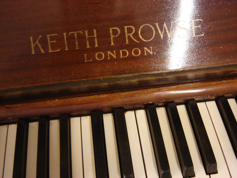 English Keith Prowse 128cm traditional upright c1920