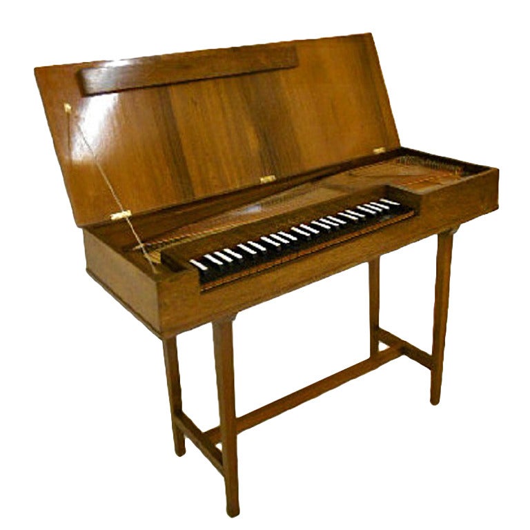 John Morley Four-Octave Clavichord in Rosewood, circa 1957 For Sale