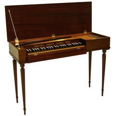 Vintage John Morley Clavichord 4 octave Mahogany c1979 
