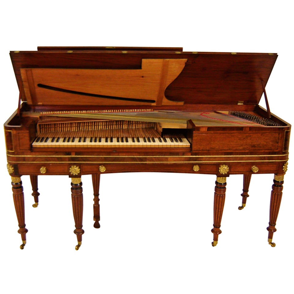 James Nutting Square Piano Mahogany c1817 For Sale
