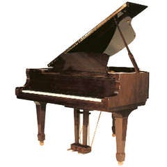 Vintage Elysian baby gand piano 157cm Mahogany c1982