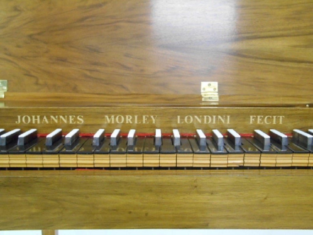 English John Morley Clavichord C4 Walnut secondhand c1965