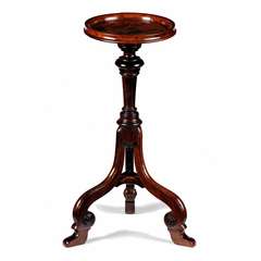 George II laburnum kettle stand