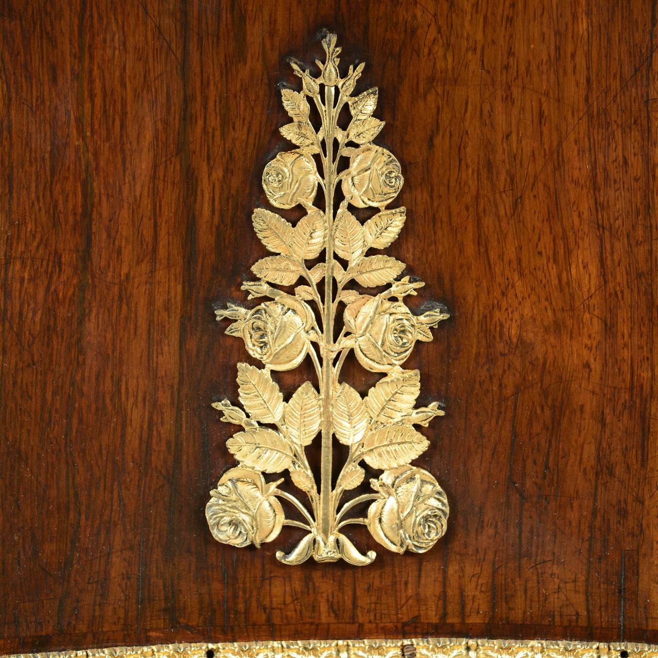 Inlay Regency Rosewood and Brass Inlaid Centre Table by S. Jamar, London