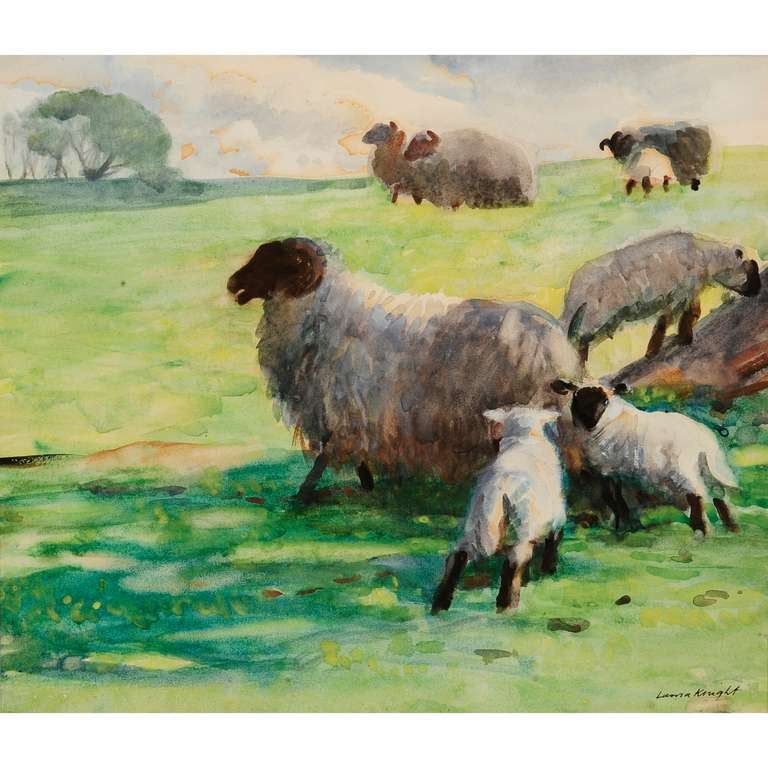 Dame Laura Knight, D.B.E., R.A., R.W.S. - "Springtime"