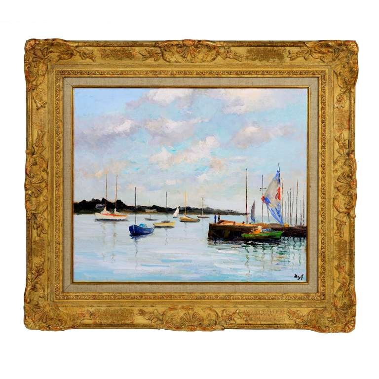 Marcel Dyf - “Port de la Trinite”