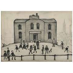 Vintage Laurence Stephen Lowry R.A. - “Old House”
