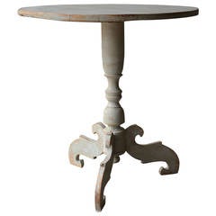 Early 19th Century Swedish Gustavian Pedestal Table