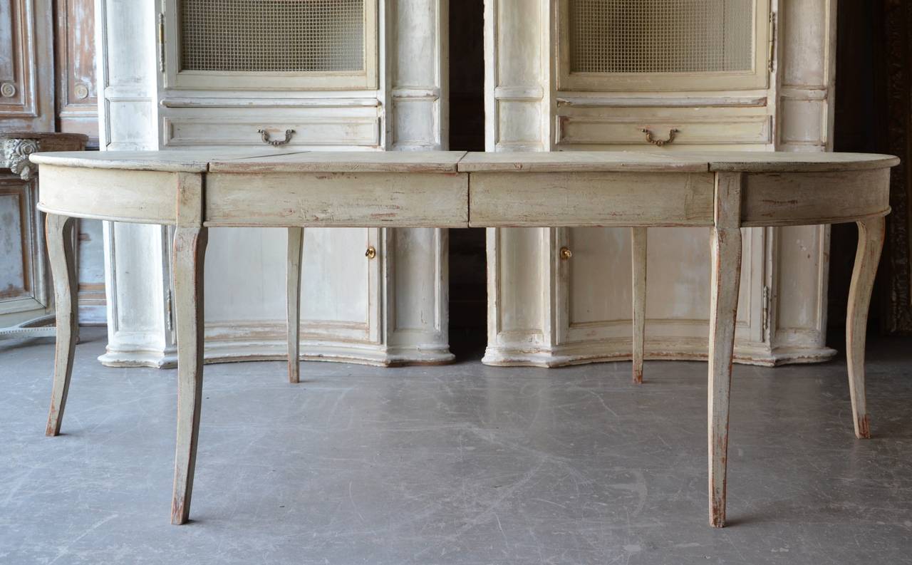 19th Century Swedish Extension Table
