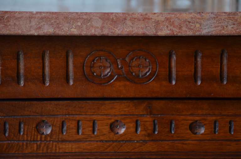 18th Century French Period Louis XVI Walnut Buffet de Chasse 2