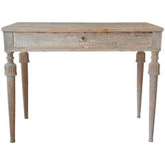 19th Century Gustavian Freestanding Console Table