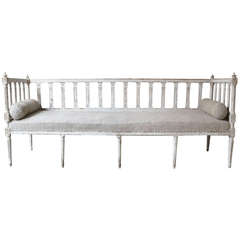 19th Century Swedish Gustavian Style Sofa