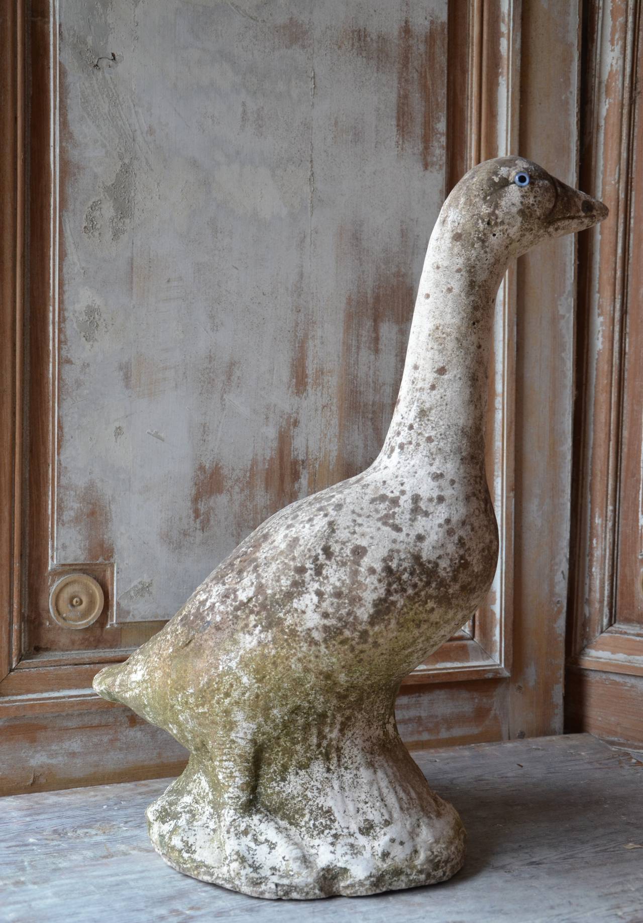 French 19th Century Garden Bird Statue