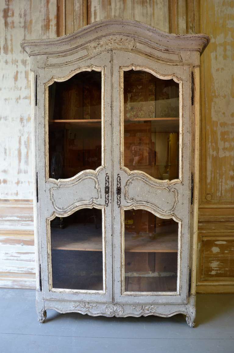 19th century Painted Bibliothèque