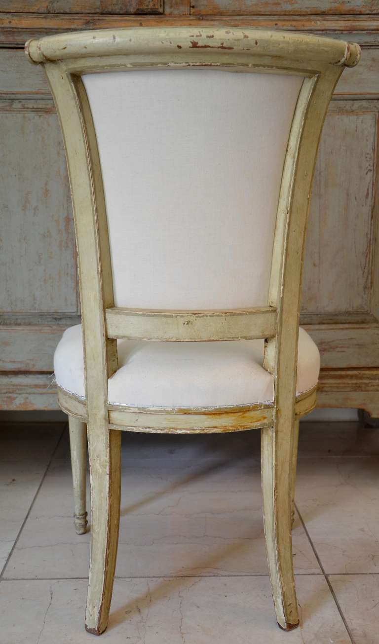 19th Century Set of six 19th century Directoire Style Chairs