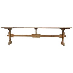 19th Century French Stretcher Table
